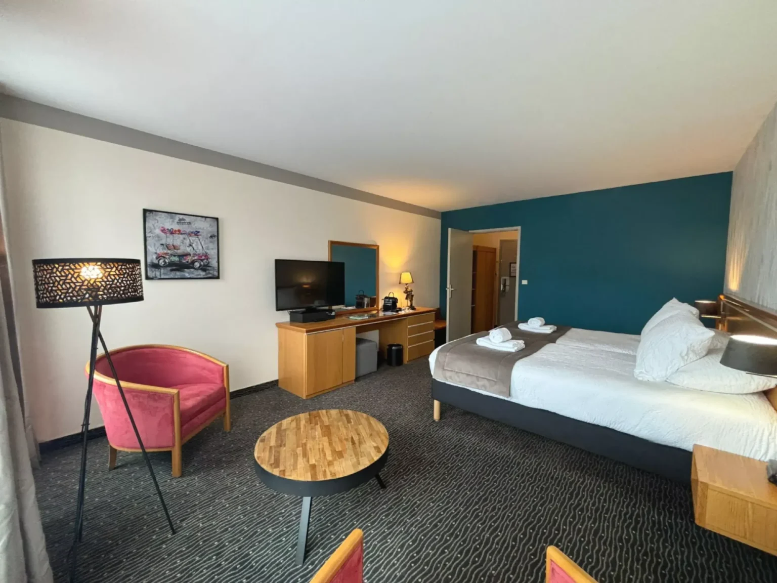 Chambre Double de l’hôtel 4 étoiles près de Troyes