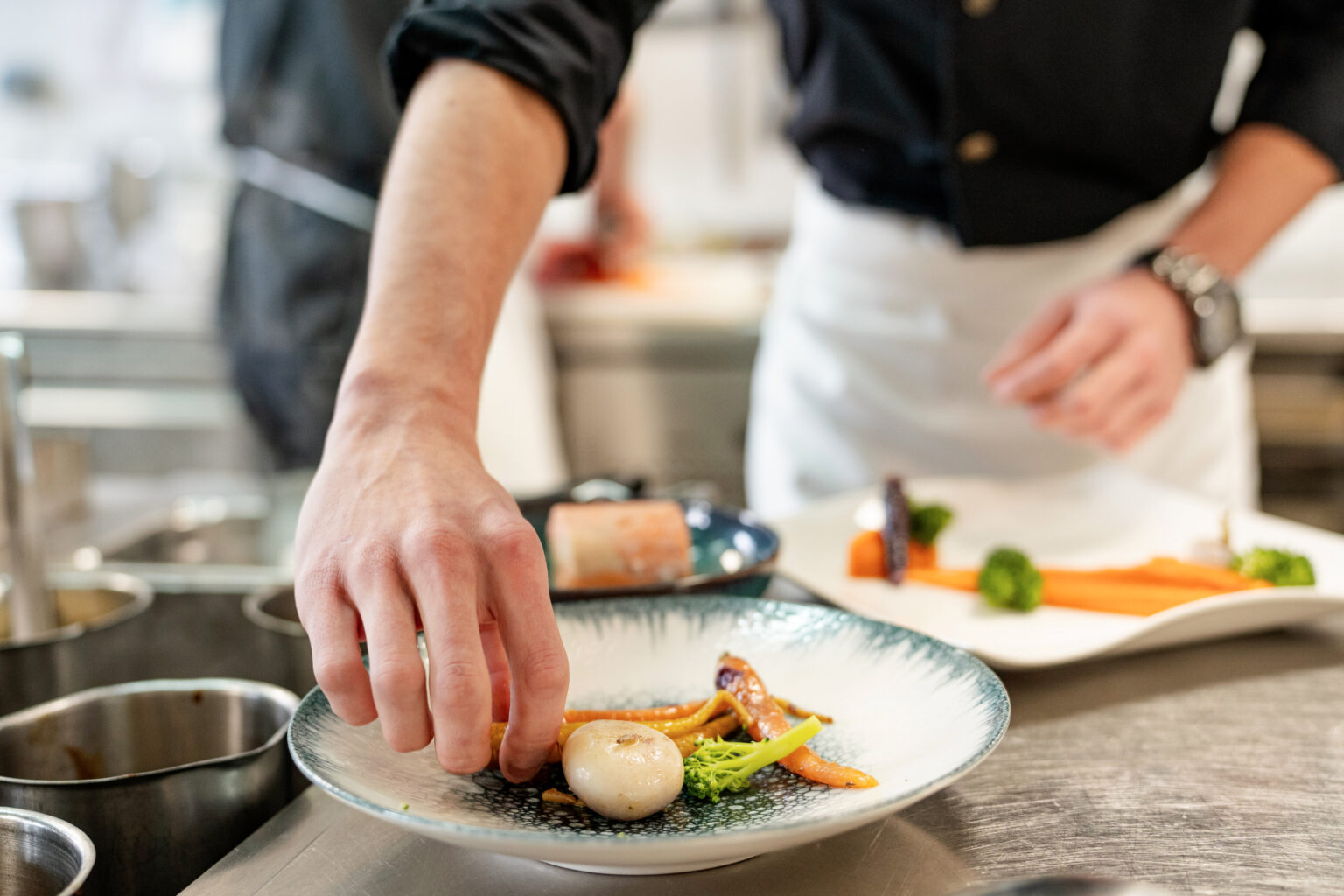 Assiette du Menu des Petits Hérons