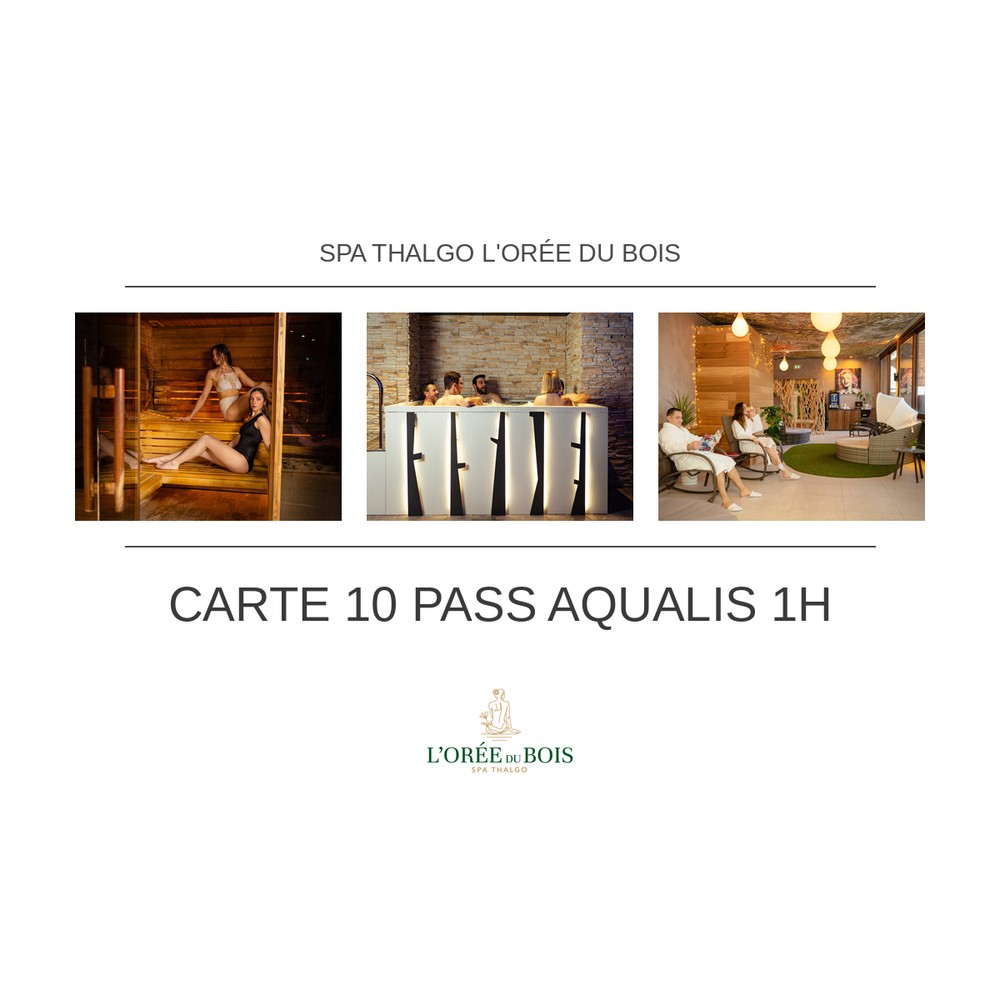 Carte 10 Pass Aqualis 1 h