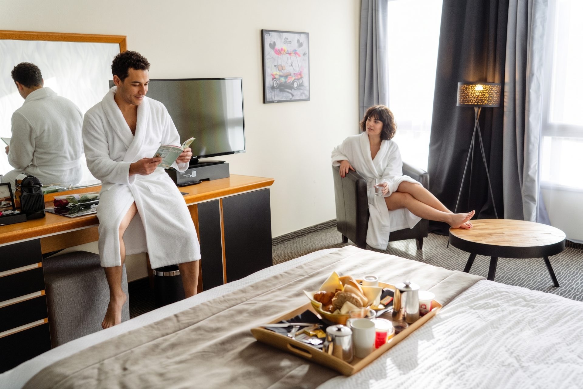 Petit déjeuner en Chambre Double Supérieure