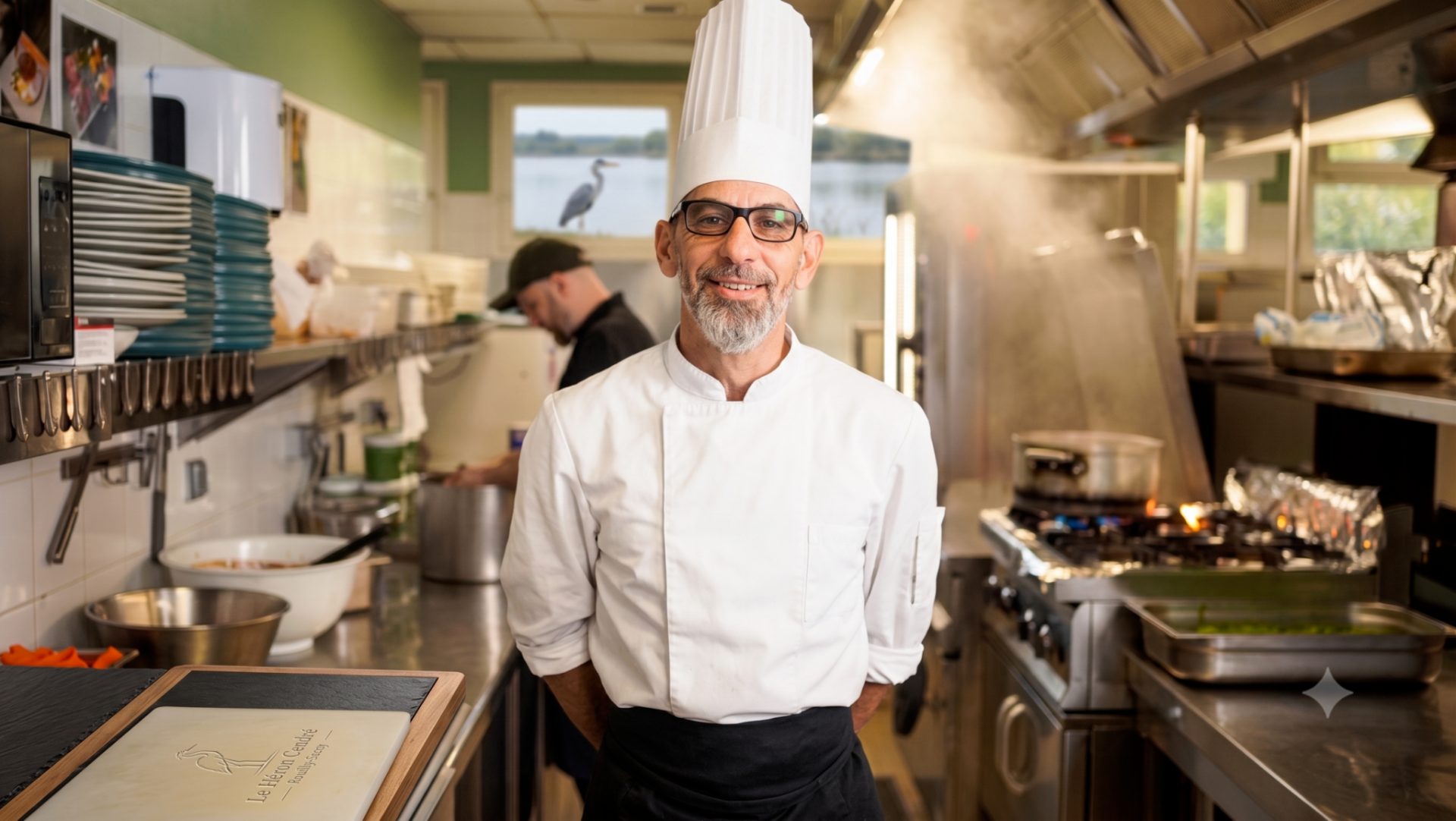 Cuisine du restaurant Le Héron Cendré au Domaine de la Forêt d'Orient