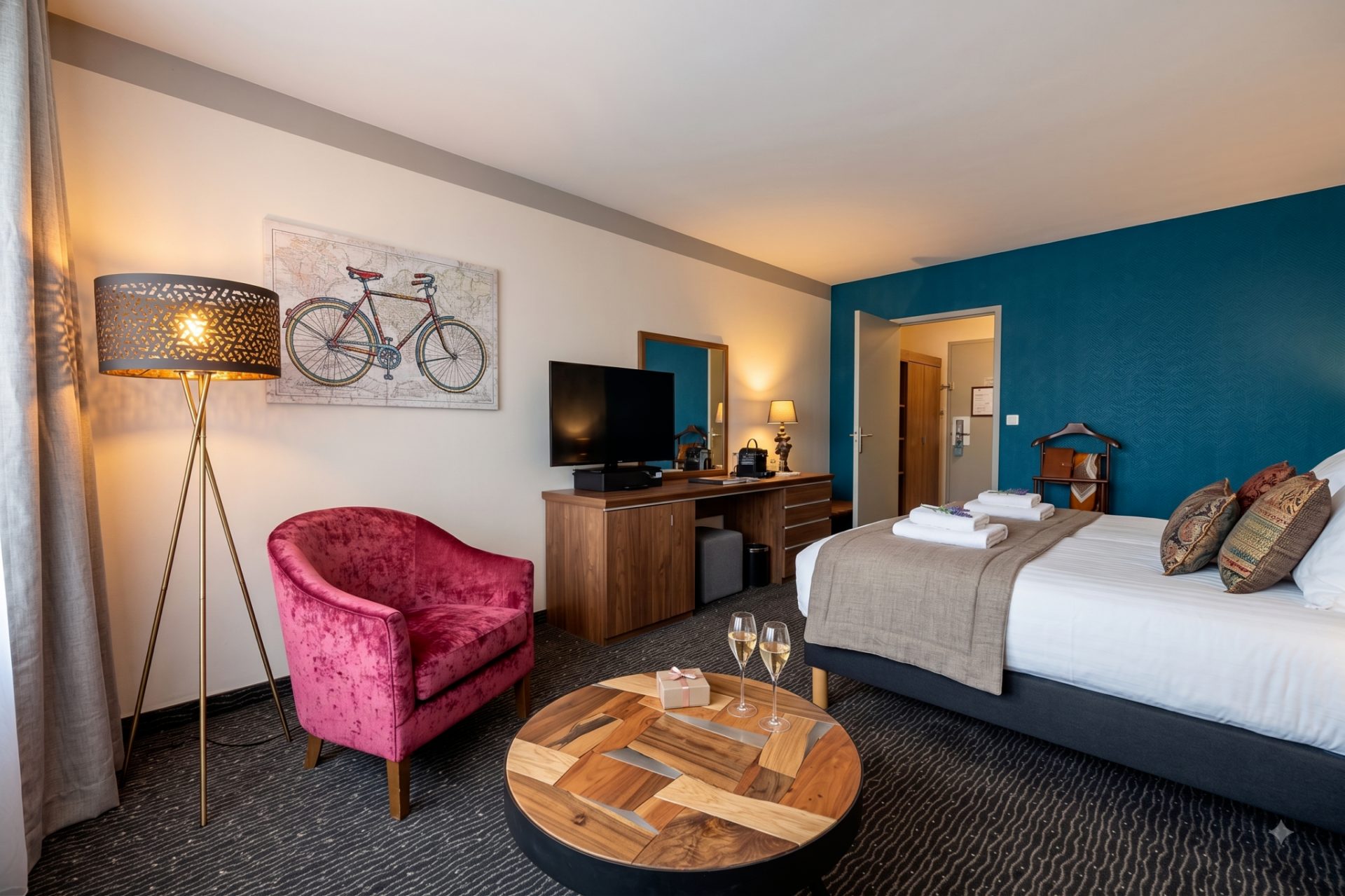 Chambre Double avec lit Queen Size