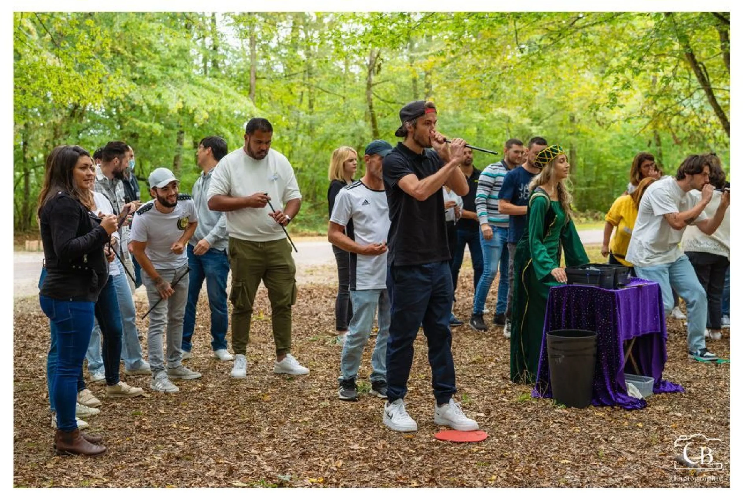 Animation team-building en forêt au Domaine de la Forêt d'Orient