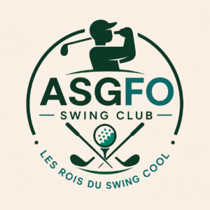 Logo de l’ASGFO, association sportive du golf de la Forêt d’Orient